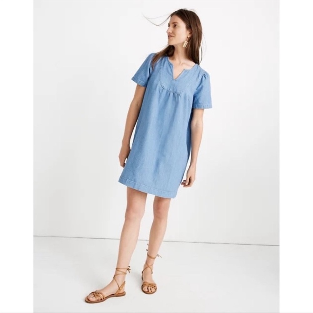 Madewell Denim Dress women size medium